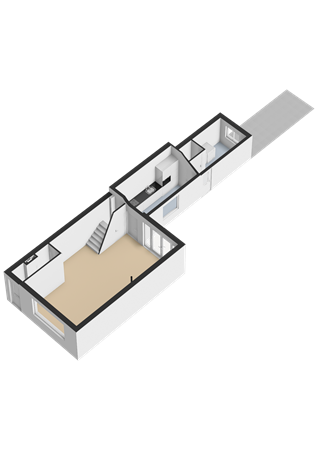 Floorplan - Colijnstraat 33, 3752 AP Bunschoten-Spakenburg